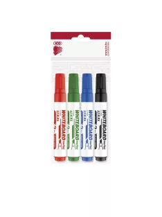   Táblamarker 1-4mm, vágott hegyű, Ico 12XXL Whiteboard, 4 klf.szín
