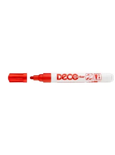 Lakkmarker, decomarker 2-4mm, kerek Ico piros