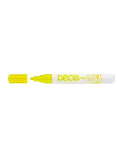 Lakkmarker, decomarker 2-4mm, kerek Ico sárga