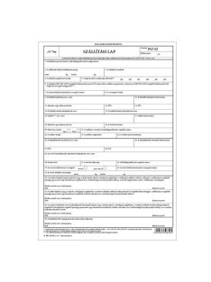 Pátria Nyomtatvány Szállítási lap A/4 4 lapos garn.