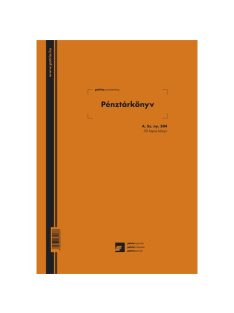 Pátria Nyomtatvány Pénztárkönyv A/4 álló