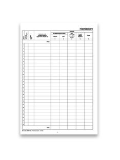 Pátria Nyomtatvány Pénztárkönyv A/4 álló