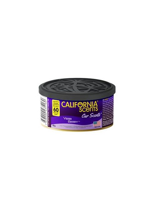 CALIFORNIA SCENTS Autóillatosító konzerv, 42 g, CALIFORNIA SCENTS "Verri Berry"