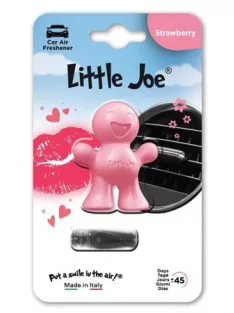   LITTLE JOE Autóillatosító, szellőzőrácsra, LITTLE JOE "Strawberry", s.rózsaszín