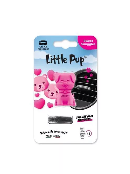 LITTLE JOE Autóillatosító, szellőzőrácsra, LITTLE JOE "PUP Sweet Snuggles", pink