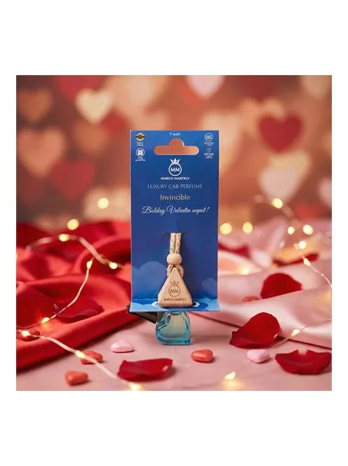 MARCO MARTELY Autóparfüm, férfi illat, 7 ml, MARCO MARTELY "Valentin Invincible"