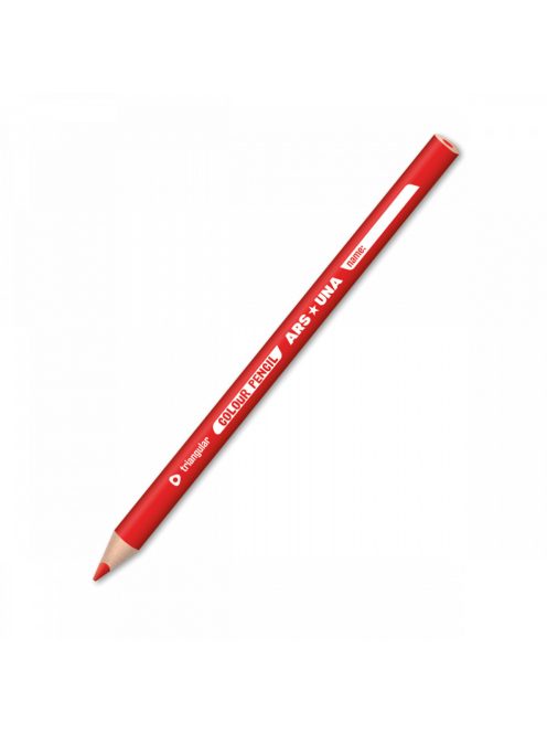 Színes ceruza, Ars Una, háromszög test, jumbo, piros