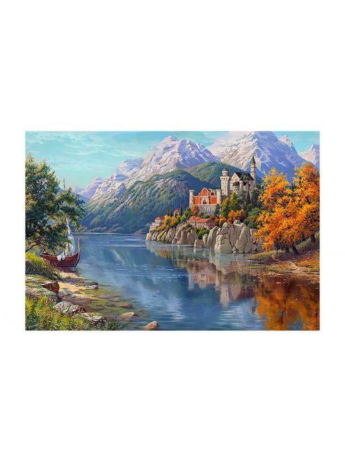 Gyémántfestés szett, Neuschwanstein kastély, 100x68cm