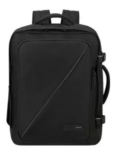   AMERICAN TOURISTER Hátizsák, kabin méret, 38l, M-es, AMERICAN TOURISTER "Take2Cabin", fekete