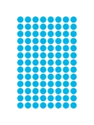 Etikett címke, o8mm, jelölésre, 104 címke/ív, 4 ív/doboz, Avery kék