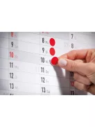 Etikett címke, o8mm, jelölésre, neon 104 címke/ív, 4 ív/doboz, Avery zöld