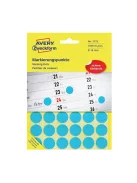 Etikett címke, o18mm, jelölésre, 24 címke/ív, 44 ív/doboz, Avery kék
