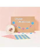 AVERY ZWECKFORM Etikett, 18 mm, kör, AVERY ZWECKFORM, kék, 96 etikett/csomag