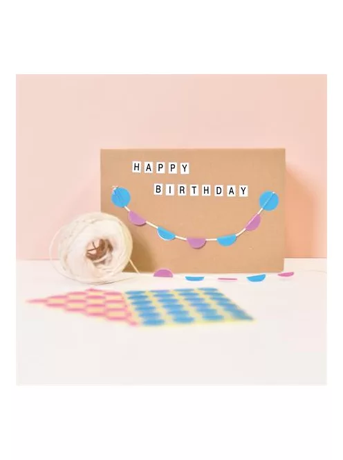 AVERY ZWECKFORM Etikett, 18 mm, kör, AVERY ZWECKFORM, kék, 96 etikett/csomag