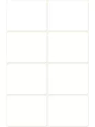 AVERY ZWECKFORM Etikett, 38x29 mm, kézzel írható, lekerekített sarkú, AVERY ZWECKFORM, 40 etikett/csomag