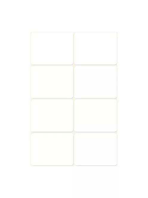 AVERY ZWECKFORM Etikett, 38x29 mm, kézzel írható, lekerekített sarkú, AVERY ZWECKFORM, 40 etikett/csomag