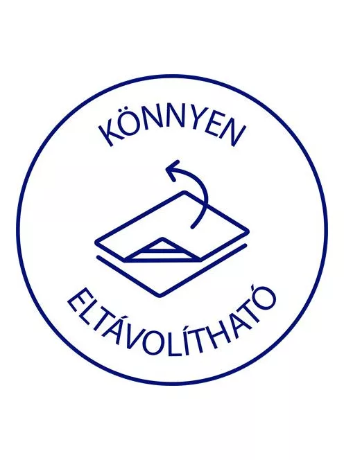 AVERY ZWECKFORM Etikett, 18 mm, kör, eltávolítható, AVERY ZWECKFORM, indigókék, 96 etikett/csomag