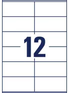 AVERY ZWECKFORM Etikett, univerzális, 105x48 mm, AVERY ZWECKFORM, "Sparpack", 780 etikett/csomag