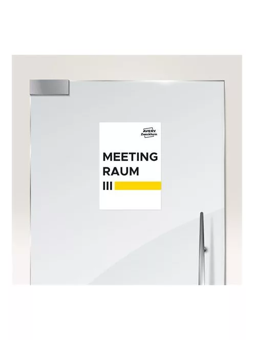 AVERY ZWECKFORM Etikett, univerzális, 210x297 mm, AVERY ZWECKFORM, "Sparpack", 65 etikett/csomag