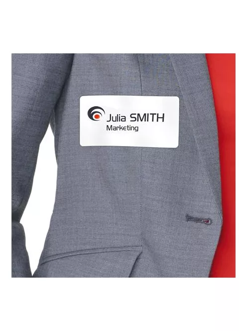 AVERY ZWECKFORM Etikett, eltávolítható, kerekített sarkú, 80x50 mm, textilhez, AVERY ZWECKFORM, 200 etikett/csomag