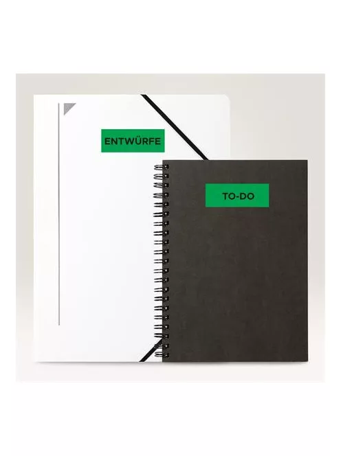 AVERY ZWECKFORM Etikett, univerzális, 25,4x10 mm, eltávolítható, kerekített sarkú, AVERY ZWECKFORM, 3780 etikett/csomag, zöld