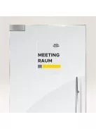 AVERY ZWECKFORM Etikett, 210x297 mm, poliészter, AVERY ZWECKFORM, átlátszó, 25 etikett/csomag