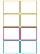 AVERY ZWECKFORM Címke, műanyag, iskolai, 46x33 mm, kézzel írható, AVERY ZWECKFORM, színes, 16 címke/csomag