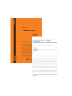   Pátria Nyomtatvány GDPR kompatibilis vásárlók könyve 25x2 lapos tömb A/4 álló