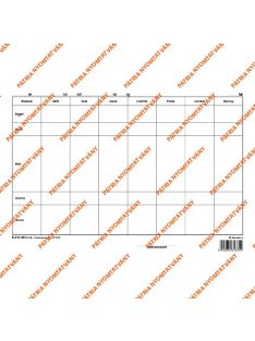 Pátria Nyomtatvány Heti étlap szabadlap A/4 fekvő