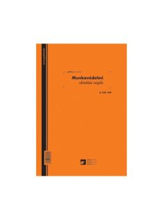   Pátria Nyomtatvány Munkavédelmi oktatási napló 24 lapos füzet A/4 álló