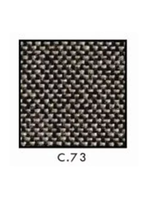 Tárgyalószék, szövetborítás, fekete fémváz, "Felicia", fekete-szürke