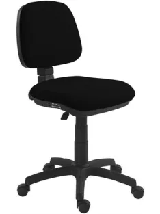   Irodai forgószék, szövetborítás, fekete lábkereszt, "Bora", fekete