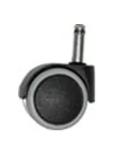   Görgő irodai székhez, kemény felületre, 10-es, 5 db/csomag, szürke/fekete