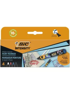   BIC Dekormarker készlet, 1,5 - 2,3 mm, BIC "Paint marker", 4 különböző élénk szín