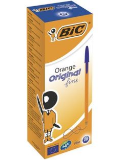   BIC Golyóstoll, 0,3 mm, kupakos, BIC "Orange Original Fine", kék