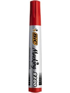   BIC Alkoholos marker, 3,7-5,5 mm, vágott, BIC "ECO 2300" piros