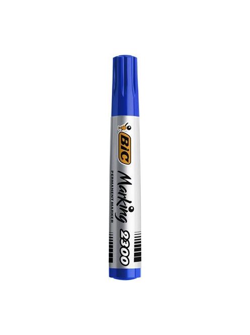 BIC Alkoholos marker, 3,7-5,5 mm, vágott, BIC "ECO 2300" kék