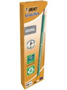 BIC Grafitceruza radírral, HB, hatszögletű, BIC "Evolution Original"