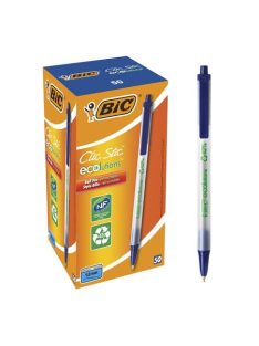   BIC Golyóstoll, 0,32 mm, nyomógombos, BIC "Clic Stic ecolutions", kék