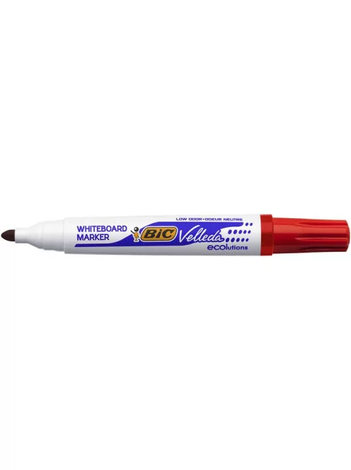 BIC Flipchart- és táblamarker, 1,4 mm, kúpos, BIC" Velleda ecolutions", piros