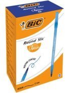 BIC Golyóstoll, 0,32 mm, kupakos, BIC "Round Stic Classic", kék