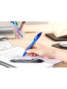 BIC Zseléstoll, 0,3 mm, nyomógombos, BIC "Gel-ocity Quick Dry", kék