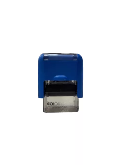 Colop Colop Szövegbélyegző Printer C10 kék ház kék párnával 10x27 mm -új