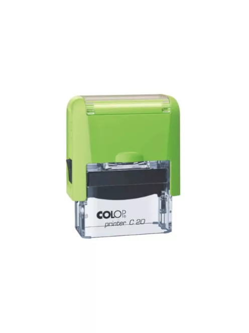 Colop Colop Szövegbélyegző Printer C20 zöld ház 14x38 mm -új