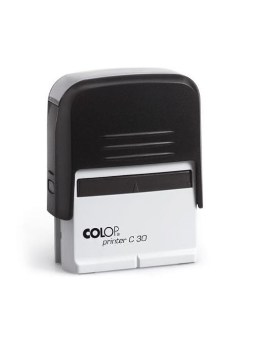 Colop Colop Szövegbélyegző Printer C30N fekete ház 18x47 mm -új