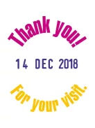 Trodat Dátum+szöveg bélyegző Trodat 46130 30 mm