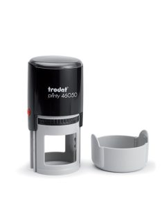   Trodat Bélyegzőház Trodat 46050 fekete, párna nélkül kör lenyomattal 50 mm