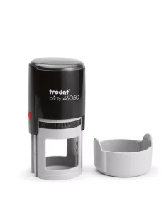   Trodat Bélyegzőház Trodat 46050 fekete, párna nélkül kör lenyomattal 50 mm