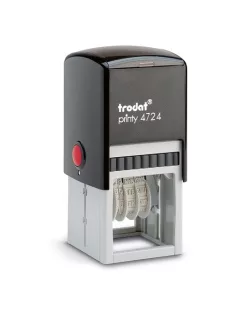   Trodat Dátumbélyegző Trodat 4724 fekete, fekete párnával 40x40 mm