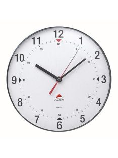   ALBA Falióra, mágneses hátlappal, 25 cm, ALBA "Classic", fekete